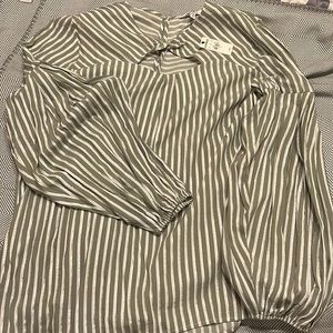 Metallic top from Express